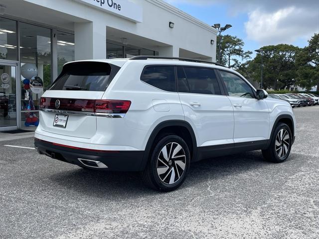 new 2025 Volkswagen Atlas car, priced at $44,066