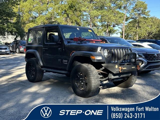 used 2020 Jeep Wrangler car, priced at $23,999