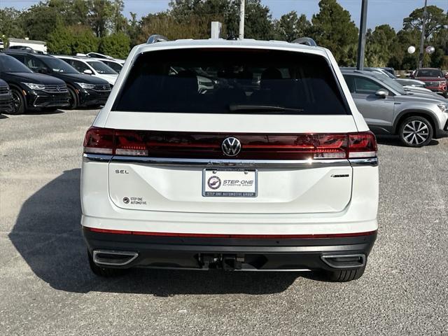 new 2025 Volkswagen Atlas car, priced at $49,186