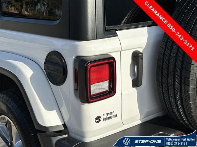 used 2021 Jeep Wrangler Unlimited car, priced at $27,999