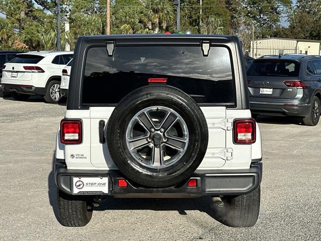 used 2021 Jeep Wrangler Unlimited car, priced at $31,029