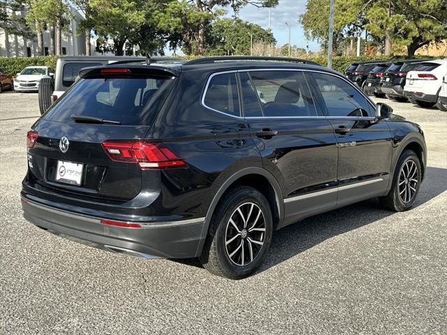 used 2021 Volkswagen Tiguan car, priced at $17,499