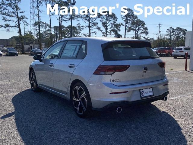 new 2024 Volkswagen Golf GTI car, priced at $33,500