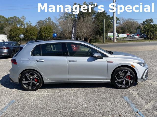 new 2024 Volkswagen Golf GTI car, priced at $33,500