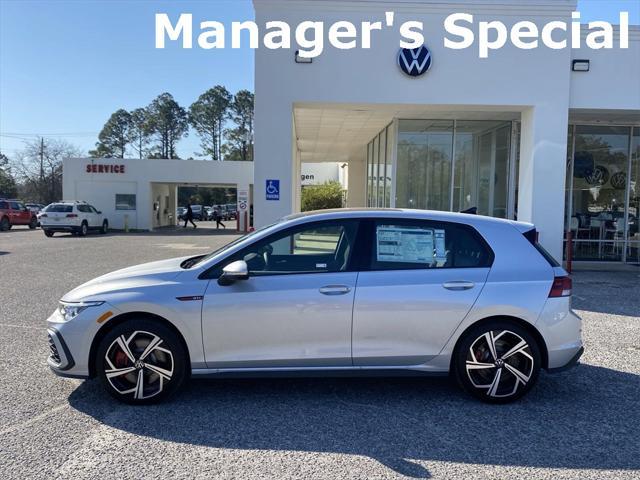 new 2024 Volkswagen Golf GTI car, priced at $33,500