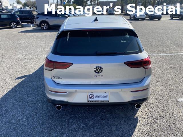 new 2024 Volkswagen Golf GTI car, priced at $33,500