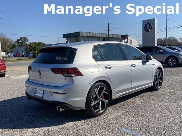 new 2024 Volkswagen Golf GTI car, priced at $33,500