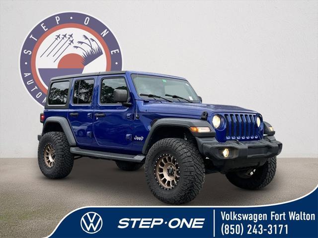 used 2019 Jeep Wrangler Unlimited car, priced at $29,326