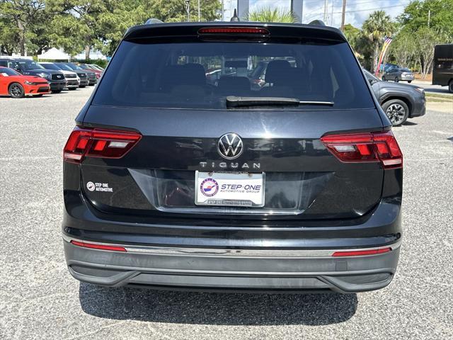 used 2022 Volkswagen Tiguan car, priced at $22,600