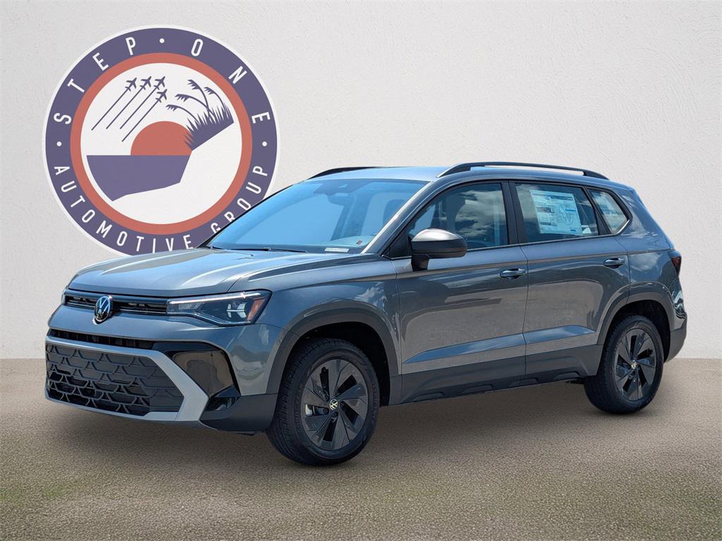 new 2025 Volkswagen Taos car, priced at $26,596