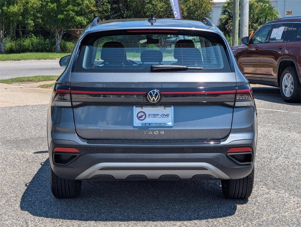new 2025 Volkswagen Taos car, priced at $26,596