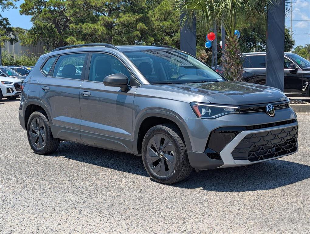 new 2025 Volkswagen Taos car, priced at $26,596