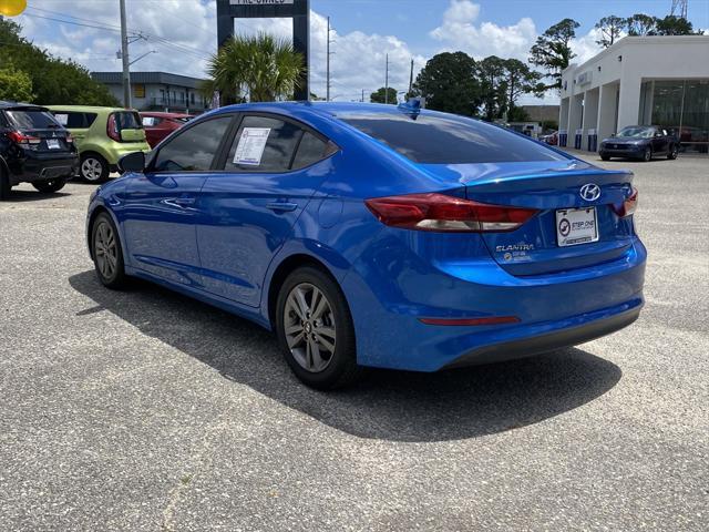 used 2018 Hyundai Elantra car, priced at $11,853