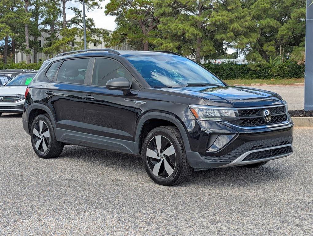 used 2023 Volkswagen Taos car, priced at $21,408