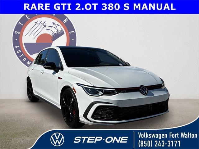 new 2024 Volkswagen Golf GTI car, priced at $31,265