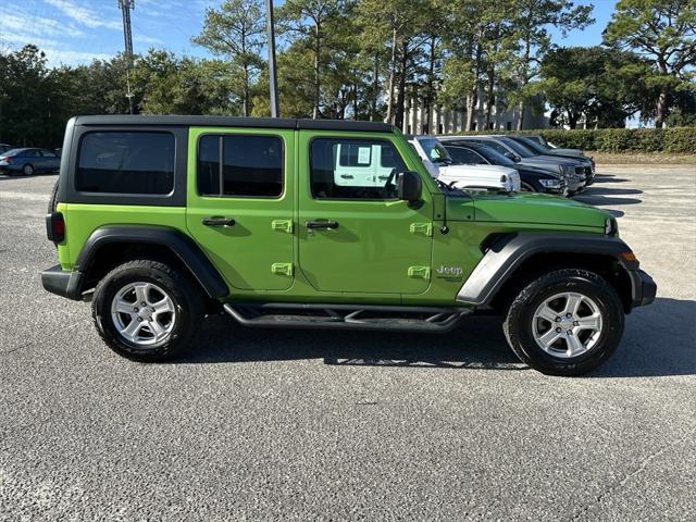 used 2018 Jeep Wrangler Unlimited car, priced at $21,479