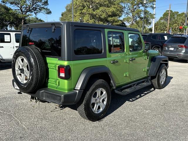 used 2018 Jeep Wrangler Unlimited car, priced at $21,479