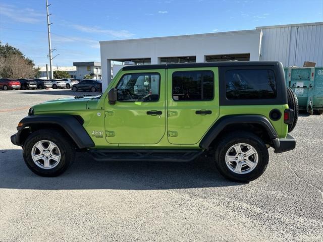 used 2018 Jeep Wrangler Unlimited car, priced at $21,479