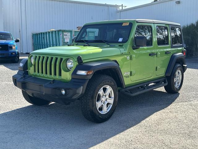 used 2018 Jeep Wrangler Unlimited car, priced at $21,479