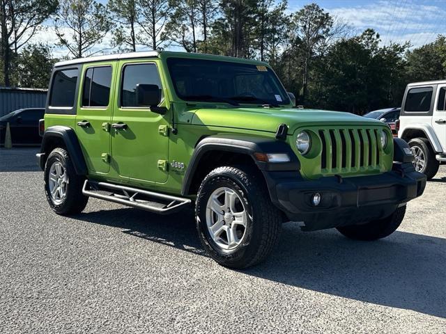 used 2018 Jeep Wrangler Unlimited car, priced at $21,479