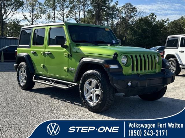 used 2018 Jeep Wrangler Unlimited car, priced at $21,479