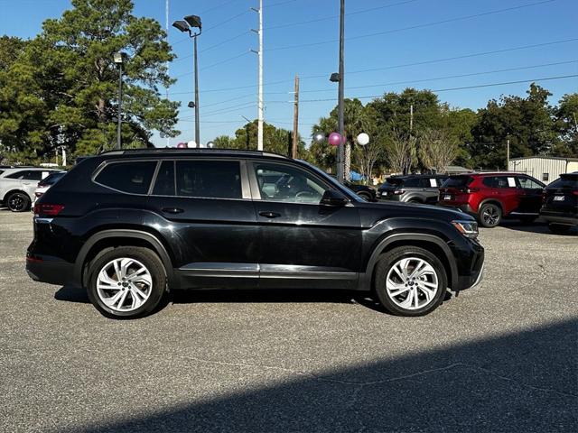 used 2021 Volkswagen Atlas car, priced at $24,400