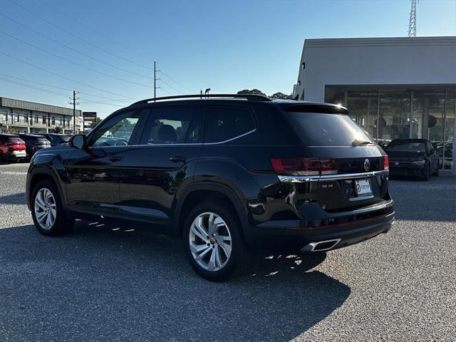 used 2021 Volkswagen Atlas car, priced at $24,400