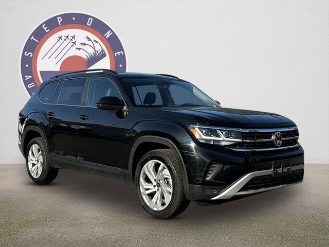 used 2021 Volkswagen Atlas car, priced at $24,400