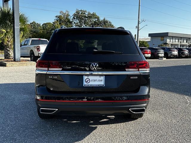 used 2021 Volkswagen Atlas car, priced at $24,400