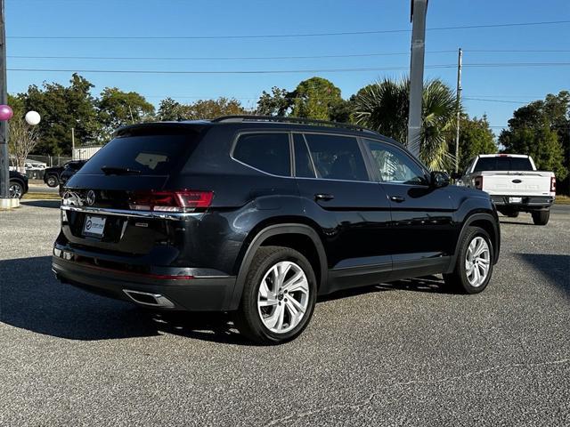 used 2021 Volkswagen Atlas car, priced at $24,400