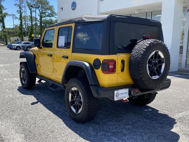 used 2021 Jeep Wrangler Unlimited car, priced at $39,839