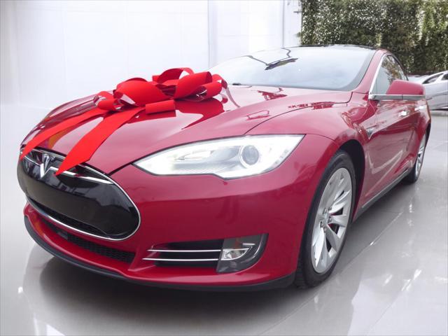 used 2014 Tesla Model S car, priced at $29,995