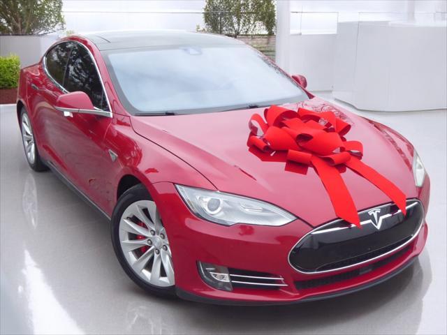 used 2014 Tesla Model S car, priced at $29,995