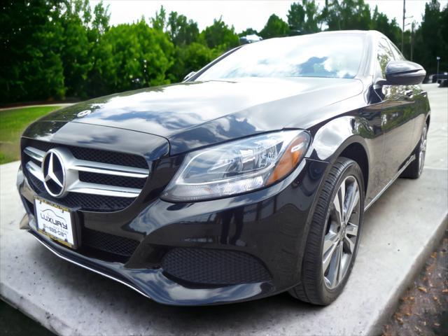 used 2018 Mercedes-Benz C-Class car, priced at $19,963