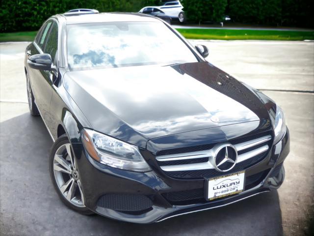 used 2018 Mercedes-Benz C-Class car, priced at $19,963