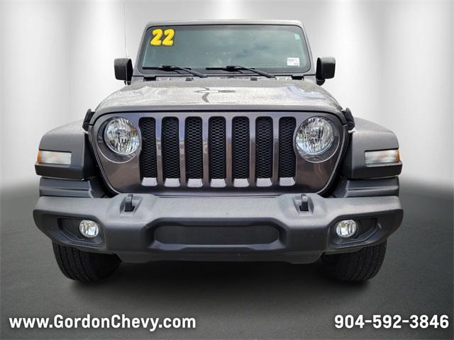 used 2022 Jeep Wrangler Unlimited car, priced at $31,500