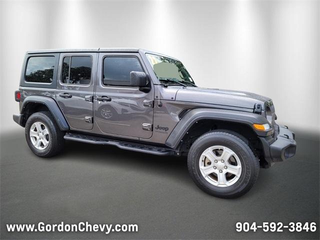 used 2022 Jeep Wrangler Unlimited car, priced at $31,500
