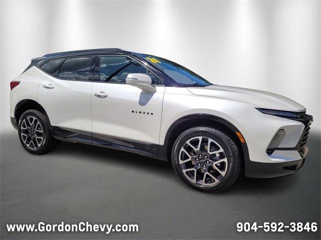 used 2024 Chevrolet Blazer car, priced at $37,900