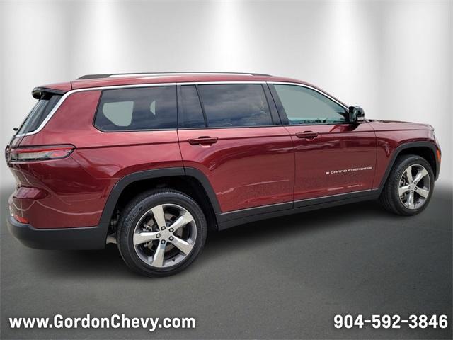 used 2021 Jeep Grand Cherokee L car, priced at $30,800