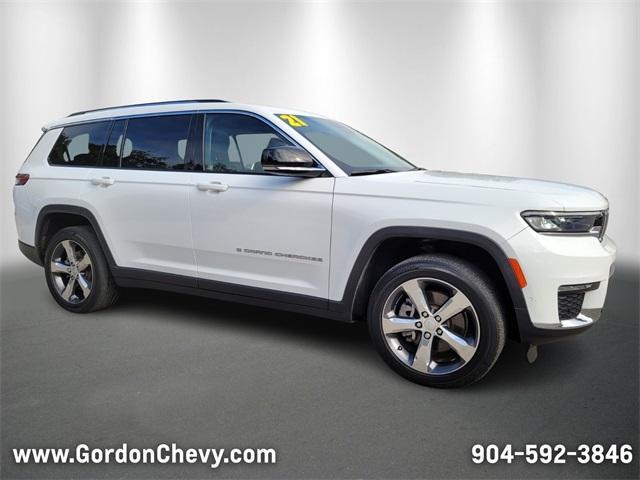 used 2021 Jeep Grand Cherokee L car, priced at $32,750