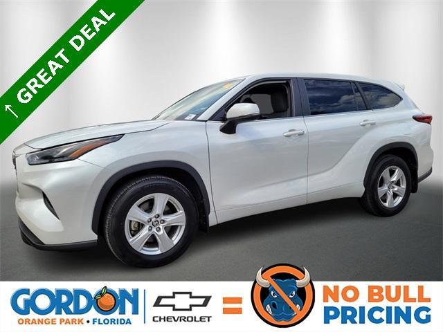 used 2023 Toyota Highlander car, priced at $33,850