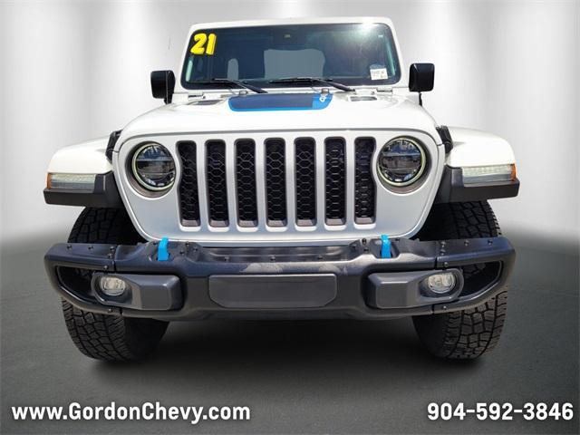 used 2021 Jeep Wrangler Unlimited 4xe car, priced at $36,400