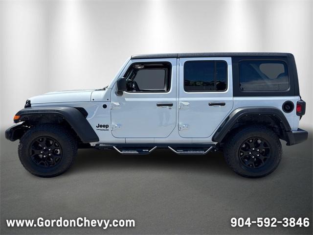 used 2022 Jeep Wrangler Unlimited car, priced at $33,500