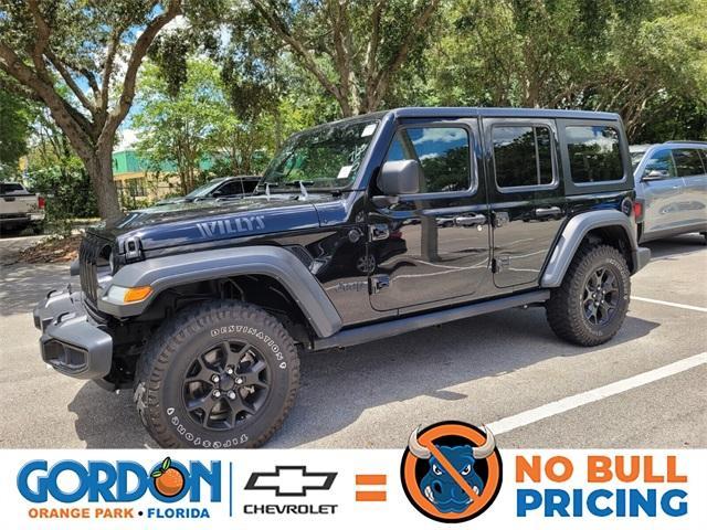 used 2021 Jeep Wrangler Unlimited car, priced at $32,400