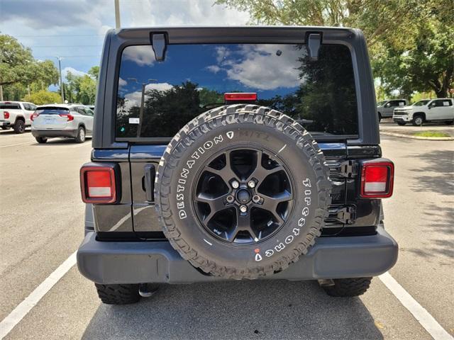 used 2021 Jeep Wrangler Unlimited car, priced at $32,400