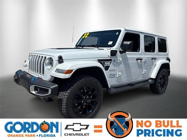 used 2022 Jeep Wrangler Unlimited 4xe car, priced at $30,800