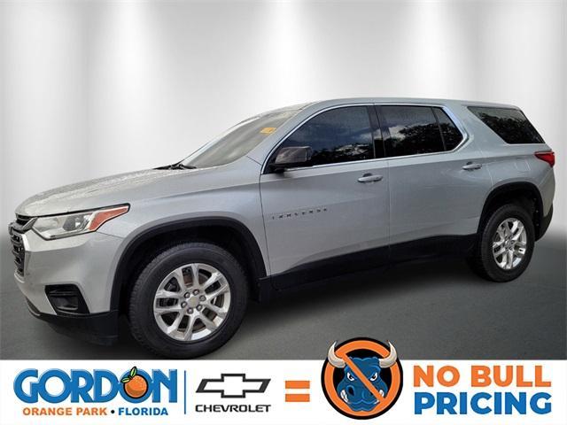 used 2020 Chevrolet Traverse car, priced at $17,500