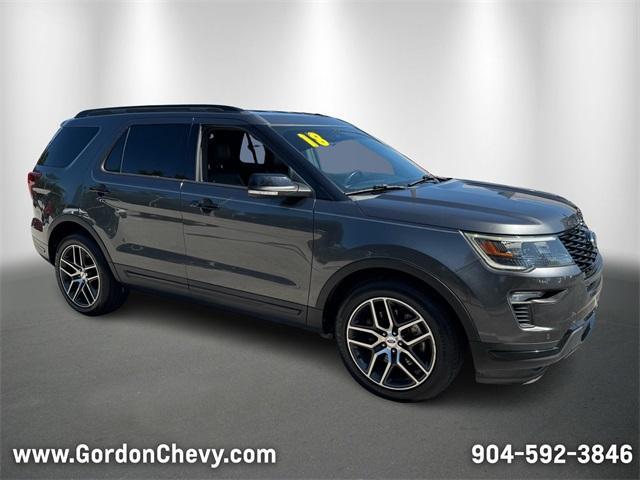used 2018 Ford Explorer car, priced at $13,800
