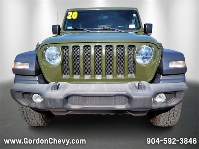 used 2020 Jeep Wrangler Unlimited car, priced at $25,950