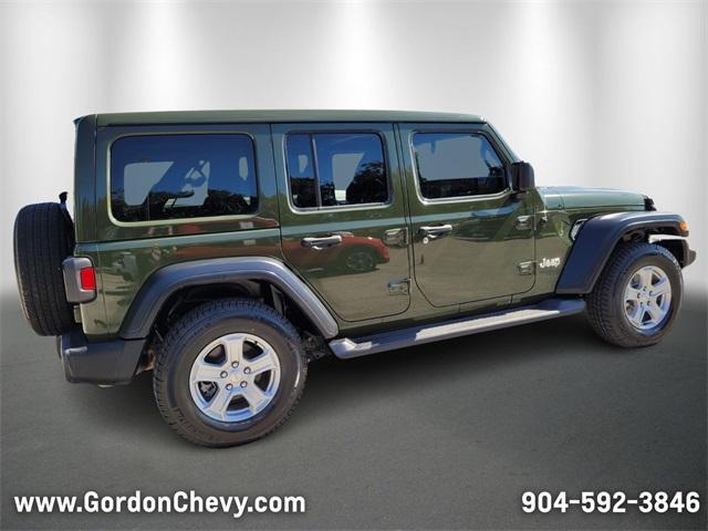 used 2020 Jeep Wrangler Unlimited car, priced at $27,350